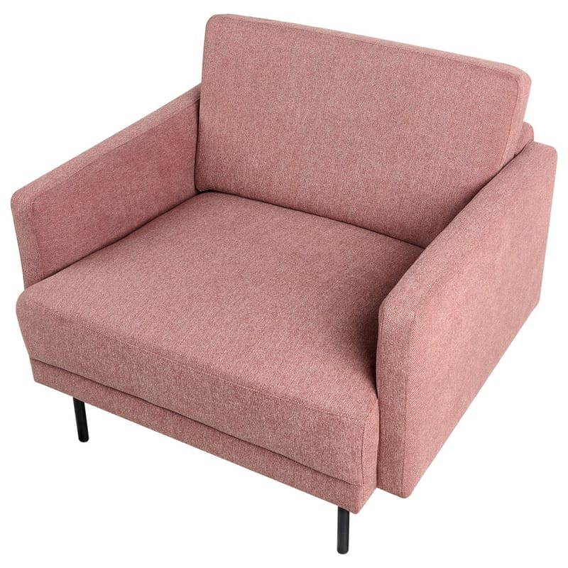 Soffset Breda - Rosa, Svart - Möbler - Fåtölj & stolar - Fåtölj