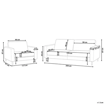 Soffset Savalen - Vit, Svart - Möbler - Soffa - Soffgrupp