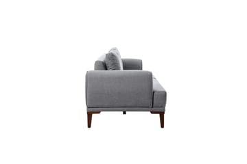Soffset Valsot Grå / Valnöt - Grå / Valnöt - Möbler - Soffa - Soffgrupp