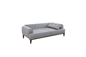 Soffset Valsot Grå / Valnöt - Grå / Valnöt - Möbler - Soffa - Soffgrupp