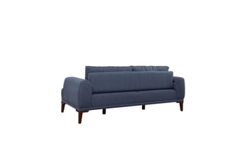 Soffset Valsot Mörkblå / Valnöt - Mörkblå / Valnöt - Möbler - Soffa - Soffgrupp