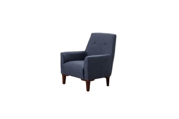 Soffset Valsot Mörkblå / Valnöt - Mörkblå / Valnöt - Möbler - Soffa - Soffgrupp