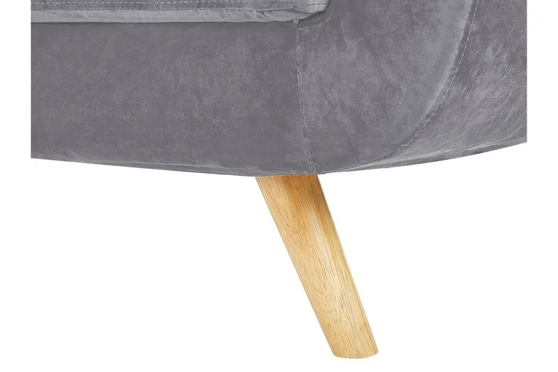 Jeancourt 2-sits Soffklädsel - Sammet/Grå - Möbler - Soffa - Sofftillbehör