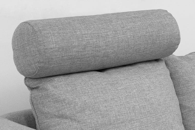 Nackstöd Ontario Ljusgrå - Grå - Nackstöd soffa