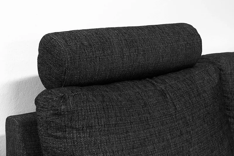 Nackstöd Soffa 55 cm - Cortina Svart - Möbler - Soffa - Sofftillbehör - Nackstöd soffa