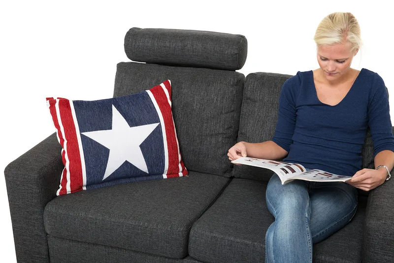 Crazy/Moore Nackstöd - Antracit - Möbler - Soffa - Sofftillbehör - Nackstöd soffa