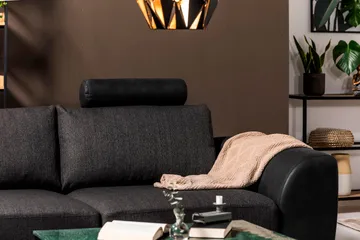 Cuba Nackstöd - Svart/Grå - Möbler - Soffa - Sofftillbehör - Nackstöd soffa