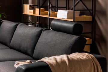 Cuba Nackstöd - Svart/Grå - Möbler - Soffa - Sofftillbehör - Nackstöd soffa