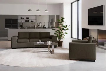 Link/Connect Nackstöd Rund - Brun - Möbler - Soffa - Sofftillbehör - Nackstöd soffa