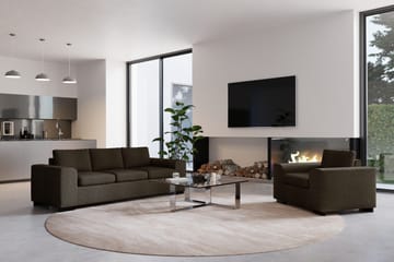 Link/Connect Nackstöd Rund - Brun - Möbler - Soffa - Sofftillbehör - Nackstöd soffa