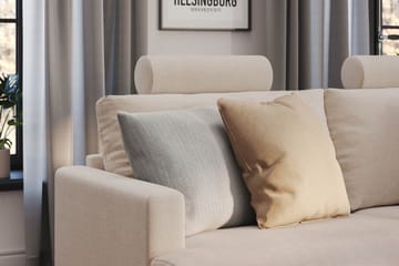 Menard Compact Nackkudde Soffa 51 cm - Beige - Möbler - Soffa - Sofftillbehör - Nackstöd soffa