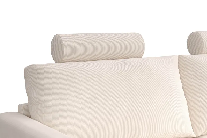 Menard Compact Nackkudde Soffa 51 cm - Beige - Möbler - Soffa - Sofftillbehör - Nackstöd soffa