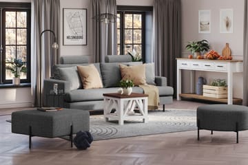 Menard Compact Nackkudde Soffa 51 cm - Mörkgrå - Möbler - Soffa - Sofftillbehör - Nackstöd soffa