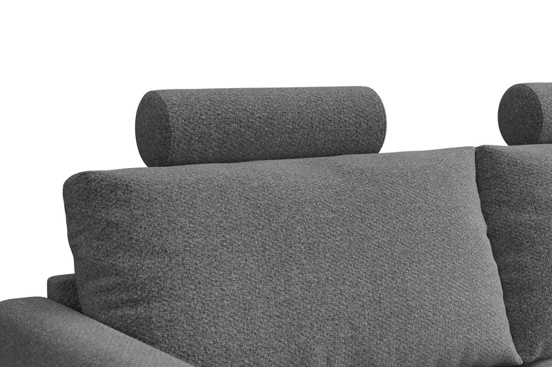Menard Compact Nackkudde Soffa 51 cm - Mörkgrå - Möbler - Soffa - Sofftillbehör - Nackstöd soffa