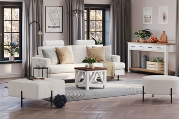 Menard Compact Nackkudde Soffa 51 cm - Vit - Möbler - Soffa - Sofftillbehör - Nackstöd soffa