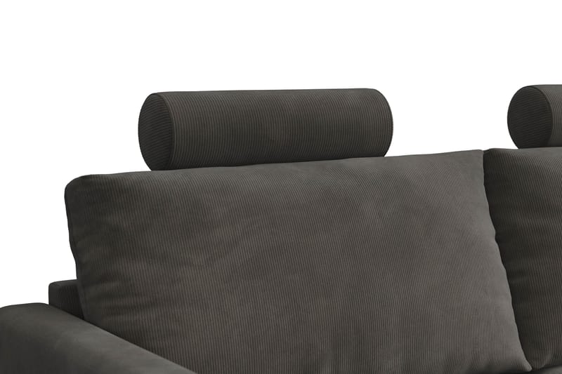 Nackkudde Soffa Armunia Compact 51 cm - Mörkgrå - Nackstöd soffa