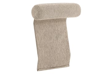 Nackstöd Alter Rund Beige - Grå|Beige - Möbler - Soffa - Sofftillbehör - Nackstöd soffa