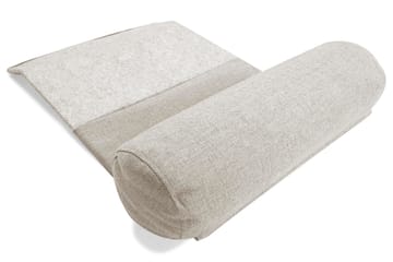 Nackstöd Mustang Beige - Grå|Beige - Möbler - Soffa - Sofftillbehör - Nackstöd soffa
