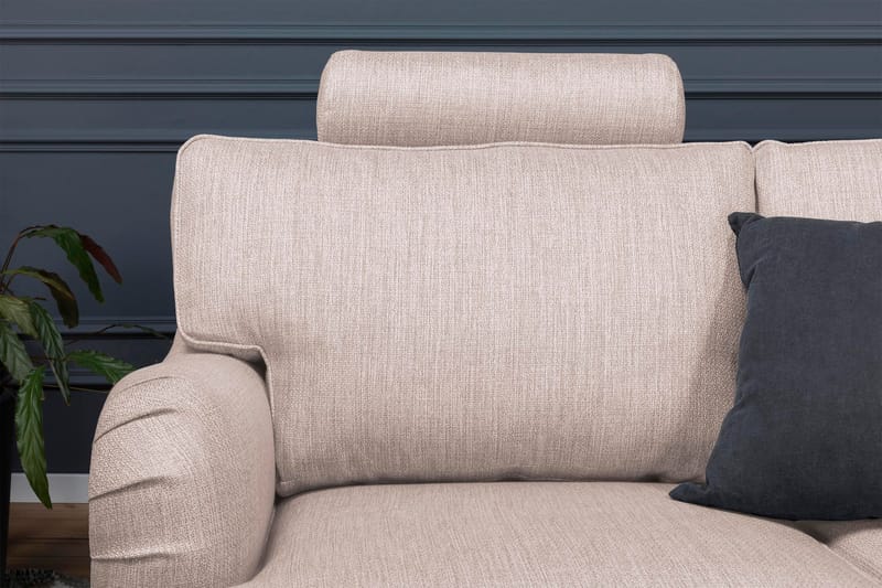 Nackstöd Oxford Classic - Beige - Nackstöd soffa