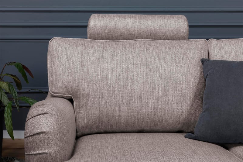 Nackstöd Oxford Classic - Grå|Brun - Möbler - Soffa - Sofftillbehör - Nackstöd soffa