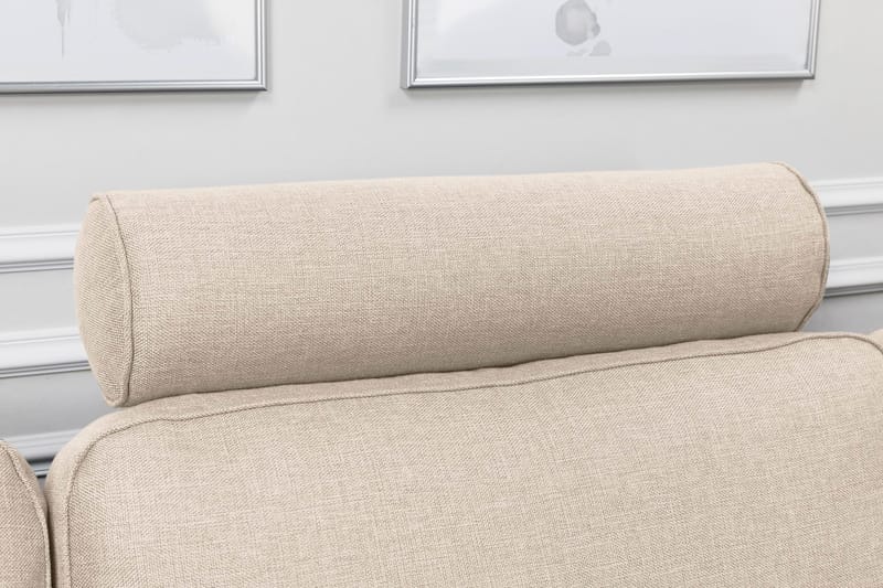 Nackstöd Oxford Lyx Beige - Grå|Beige - Möbler - Soffa - Sofftillbehör - Nackstöd soffa