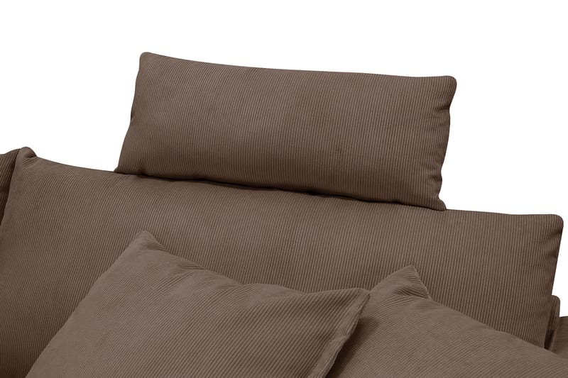 Nackstöd till soffa Menard/Rossita - Mörkbrun - Möbler - Soffa - Sofftillbehör - Nackstöd soffa