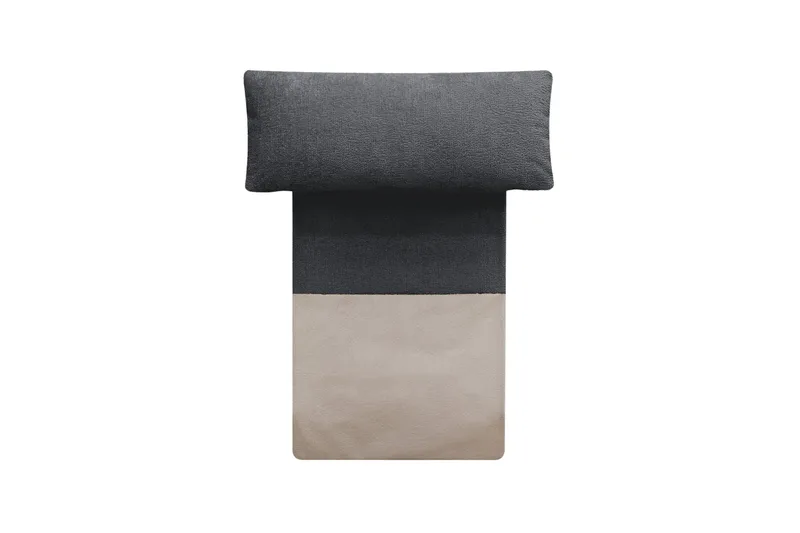 Nackstöd till soffa Menard/Rossita - Trenza 01, Svart Chenille - Möbler - Soffa - Sofftillbehör - Nackstöd soffa