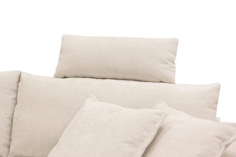 Nackstöd till soffa Menard/Rossita - Trenza 06, Beige Chenille - Möbler - Soffa - Sofftillbehör - Nackstöd soffa