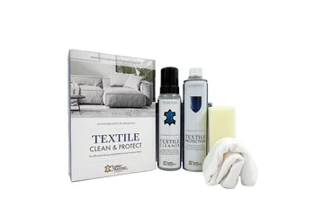 Textile Clean & Protect Kit - Leather Master - Möbler - Soffa - Sofftillbehör - Rengöring soffa - Möbelvård till tyg