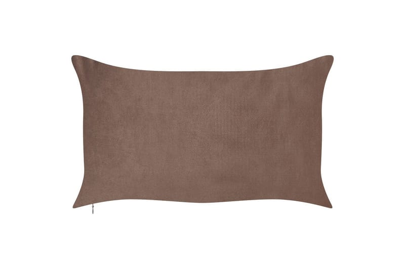 Prydnadskuddar Crodyline set om 2 Brun/Rosa - Brun/Rosa - Möbler - Soffa - Sofftillbehör - Rengöring soffa - Möbelvård till tyg