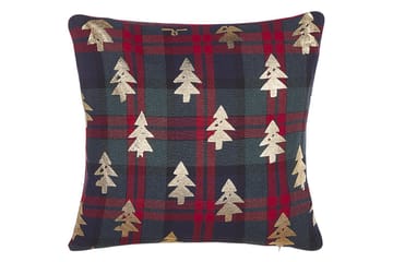 Prydnadskuddar Cupid set om 2 Grönt/rött/guld, Polyester - Grönt/rött/guld, Polyester - Möbler - Soffa - Sofftillbehör - Rengöring soffa - Möbelvård till tyg