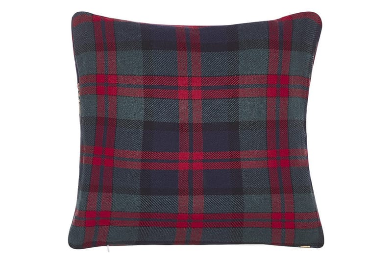 Prydnadskuddar Cupid set om 2 Grönt/rött/guld, Polyester - Grönt/rött/guld, Polyester - Möbler - Soffa - Sofftillbehör - Rengöring soffa - Möbelvård till tyg