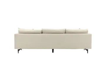 Sofia 3-sits Soffa 260 cm i Manchester - Beige - Möbler - Soffa - 3 sits soffa