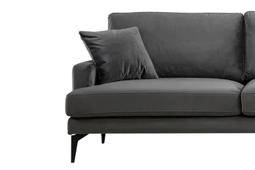 Stacker Hörnsoffa med Divan Höger - Svart - Möbler - Soffa - Divansoffa & schäslongsoffa