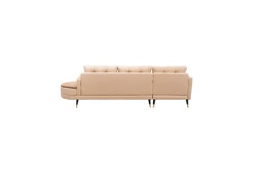 Sufian 3-sits Soffa med Divan - Cremevit - Möbler - Soffa - Divansoffa & schäslongsoffa - 3 sits soffa med divan