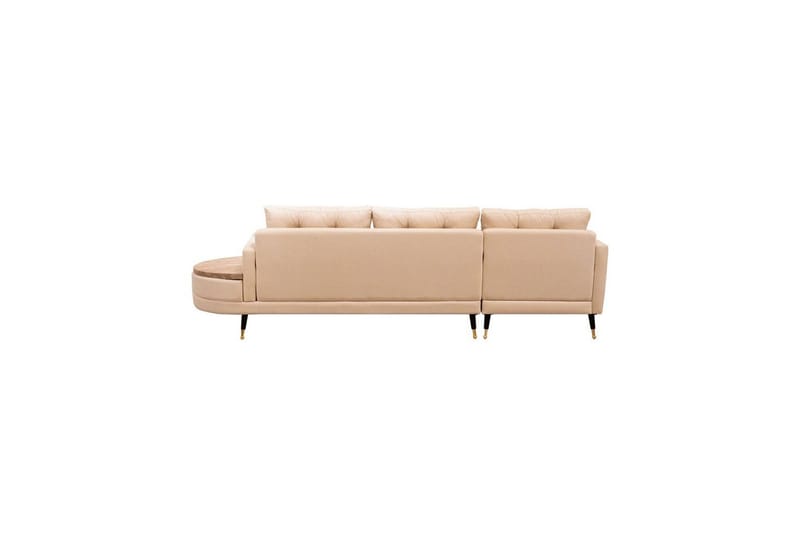 Sufian 3-sits Soffa med Divan - Cremevit - Möbler - Soffa - Divansoffa & schäslongsoffa - 3 sits soffa med divan