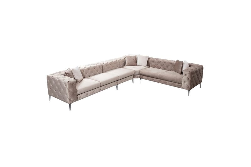 Sufian Hörnsoffa 5-sits - Beige - Möbler - Soffa - Hörnsoffa