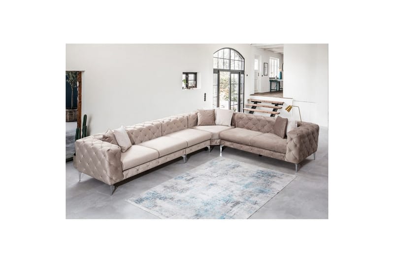 Sufian Hörnsoffa 5-sits - Beige - Möbler - Soffa - Hörnsoffa