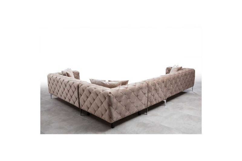 Sufian Hörnsoffa 5-sits - Beige - Möbler - Soffa - Hörnsoffa