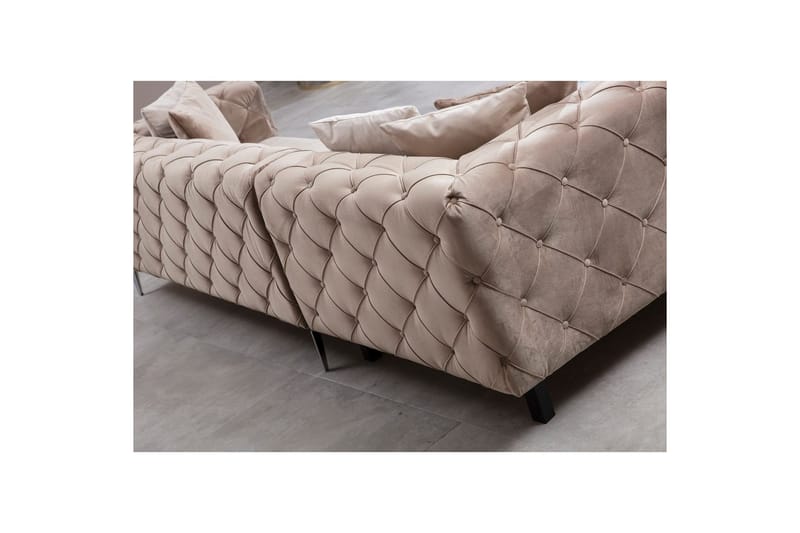 Sufian Hörnsoffa 5-sits - Beige - Möbler - Soffa - Hörnsoffa