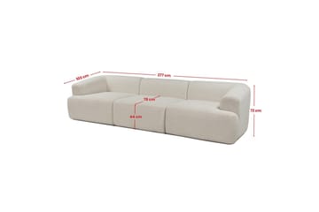 Sufian Soffa 4-sits - Vit - Möbler - Soffa - 4 sits soffa