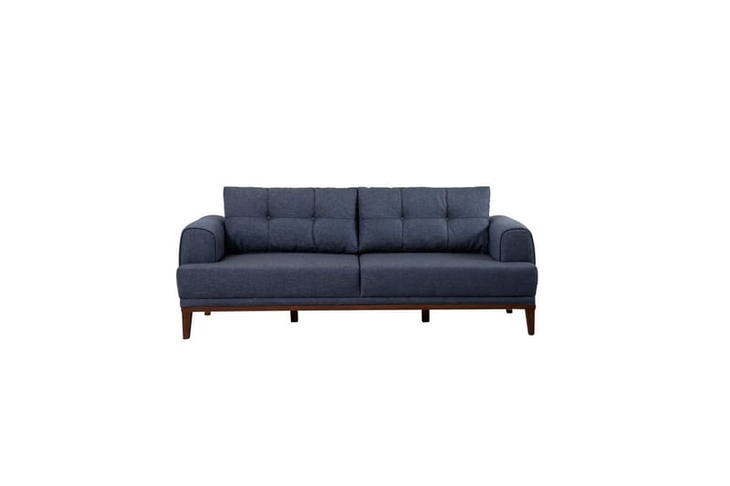 Sufian Soffgrupp 2-sits - Brun/Mörkblå - Möbler - Soffa - Soffgrupp