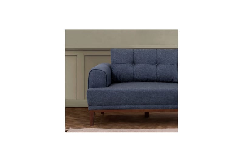 Sufian Soffgrupp 2-sits - Brun/Mörkblå - Möbler - Soffa - Soffgrupp