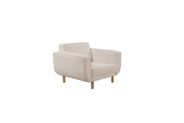 Sufian Soffgrupp 3-sits - Brun/Cremevit - Möbler - Soffa - Soffgrupp