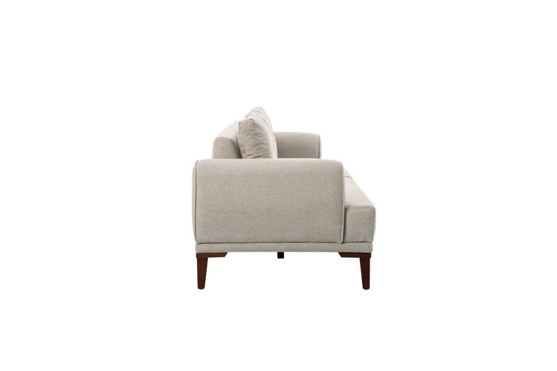 Sufian Soffgrupp 3-sits - Brun/Cremevit - Möbler - Soffa - Soffgrupp