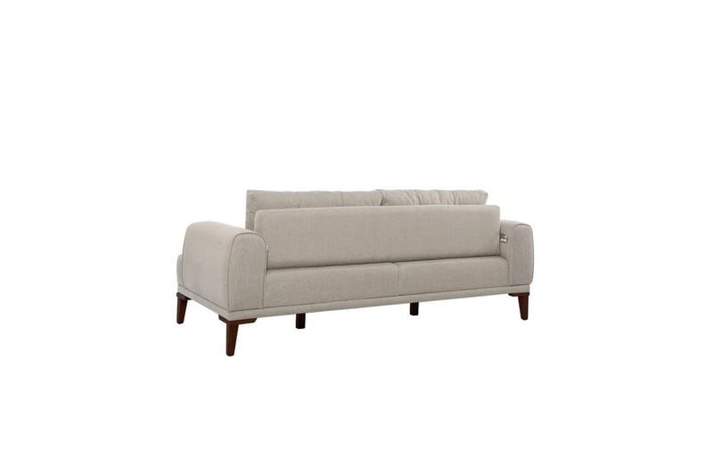 Sufian Soffgrupp 3-sits - Brun/Cremevit - Möbler - Soffa - Soffgrupp