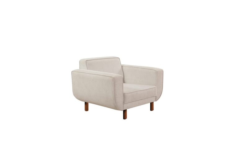 Sufian Soffgrupp 3-sits - Rödfärgat trä/Cremevit - Möbler - Soffa - Soffgrupp