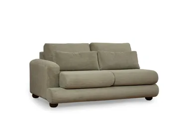 Relento Svängd Soffa 4-sits - Grön - Möbler - Soffa - 4 sits soffa