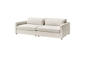 Tomie Soffa 3-sits - Vit - Möbler - Soffa - 3 sits soffa