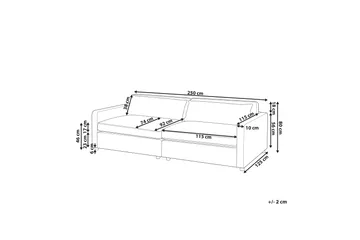 Tomie Soffa 3-sits - Vit - Möbler - Soffa - 3 sits soffa